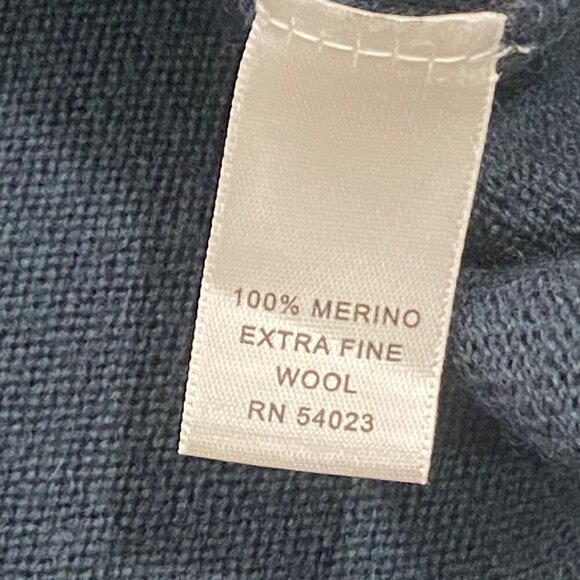 Banana Republic Extra Fine Merino Wool Womens Tunic Sweater dress Pockets Size S - Picture 5 of 10